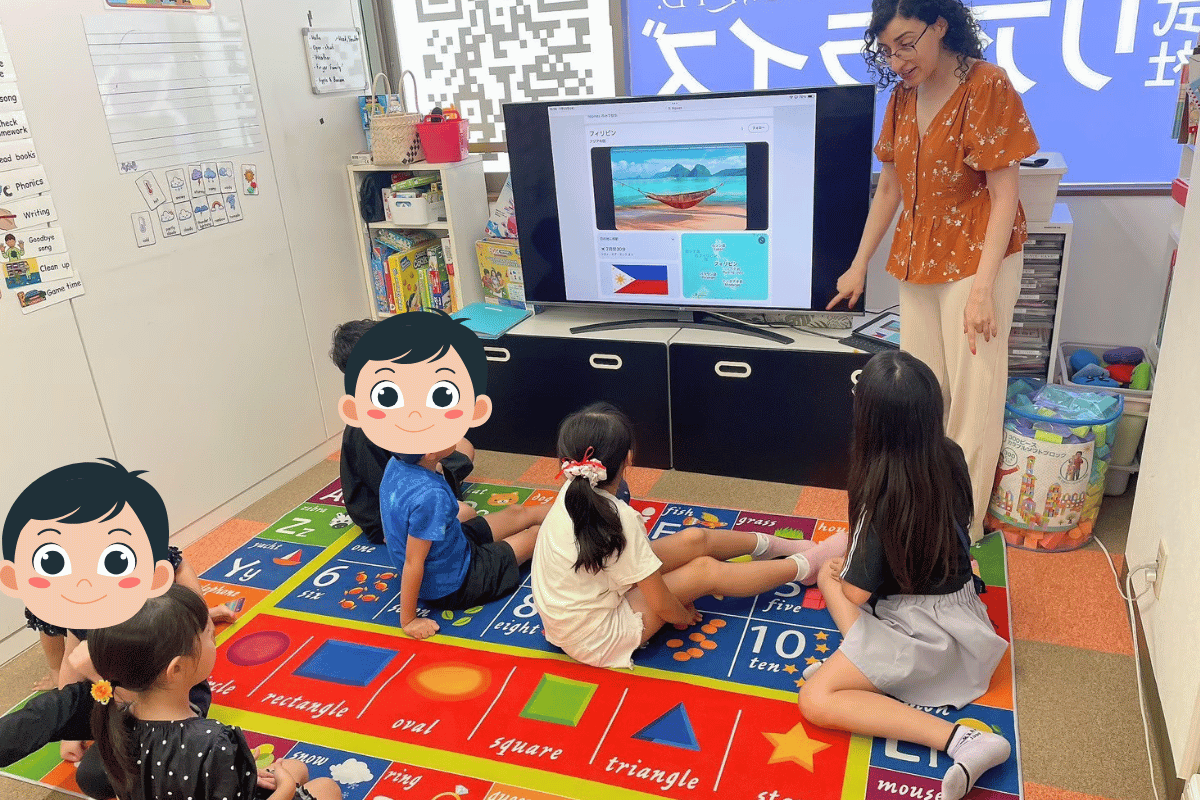 ARK英会話教室　夏のイベントはハロハロつくり体験